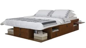 Memomad Bali Storage Platform Bed with Drawers